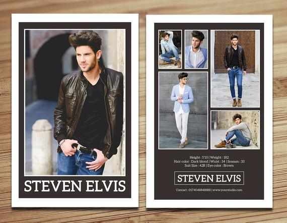 Free model comp card template cool zed cards get composite numbers